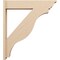 Ekena Millwork 7 1/2-in W x 36-in D x 40-in H Funston Trad Rough Cedar Woodgrain TimberThane Outlooker, Primed Tan OUTUR075X36X40FST04RCPR - alternate 3